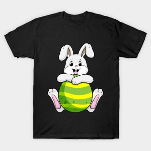 Beautiful bunny with an easter egg T-Shirt